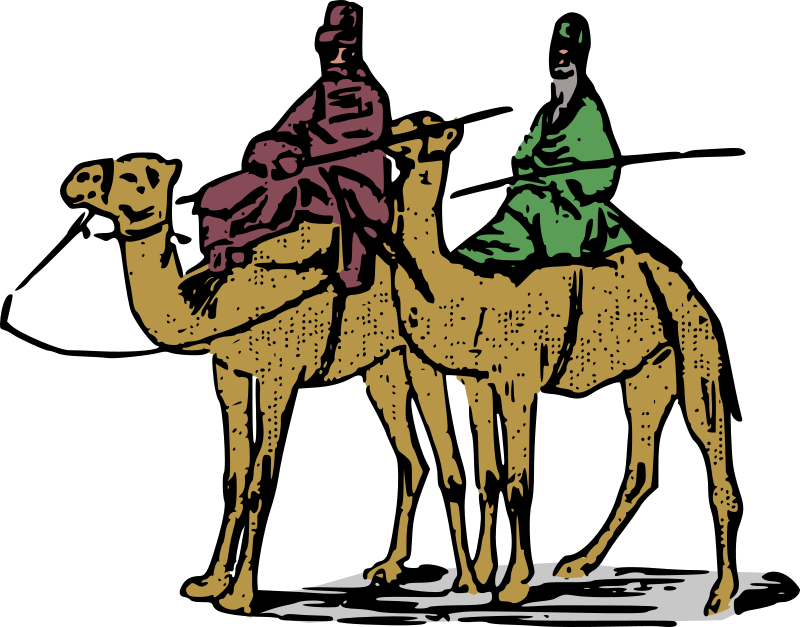 Two Camel Guys - Colour