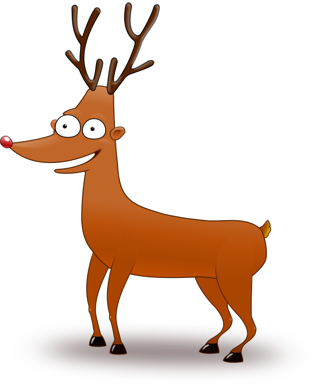 reindeer with big eyes