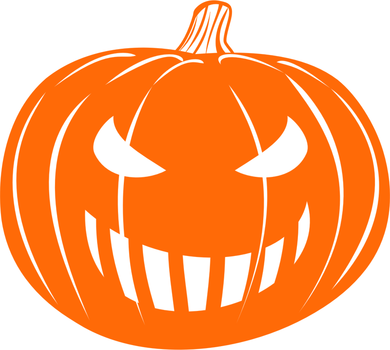 Grinning Jack-o-lantern