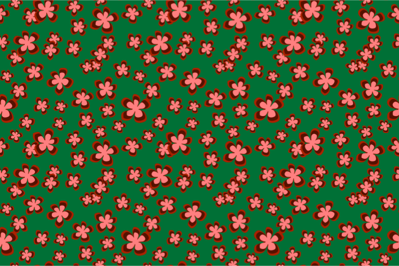 Floral pattern 7 (colour 4)