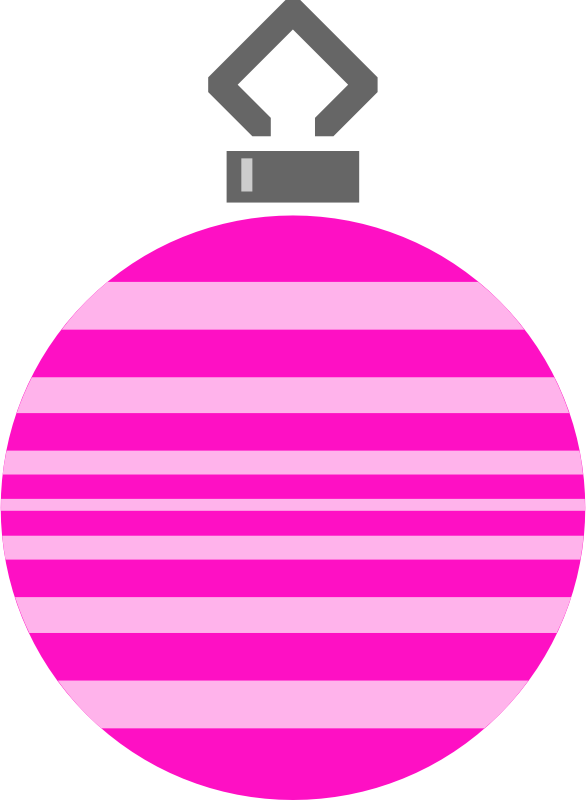 Simple tree bauble 21 (colour)