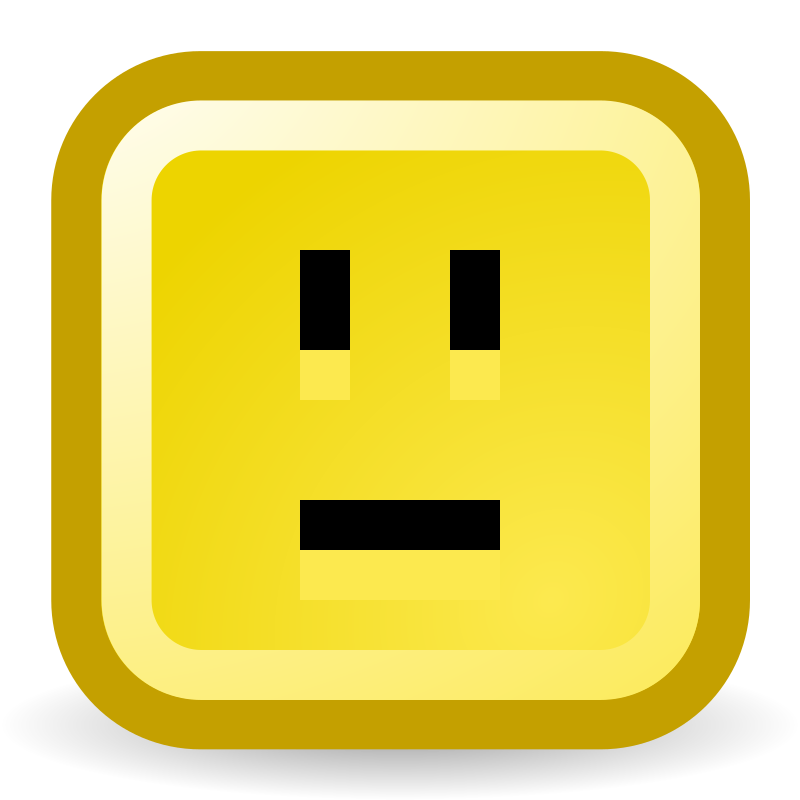 No smile icon