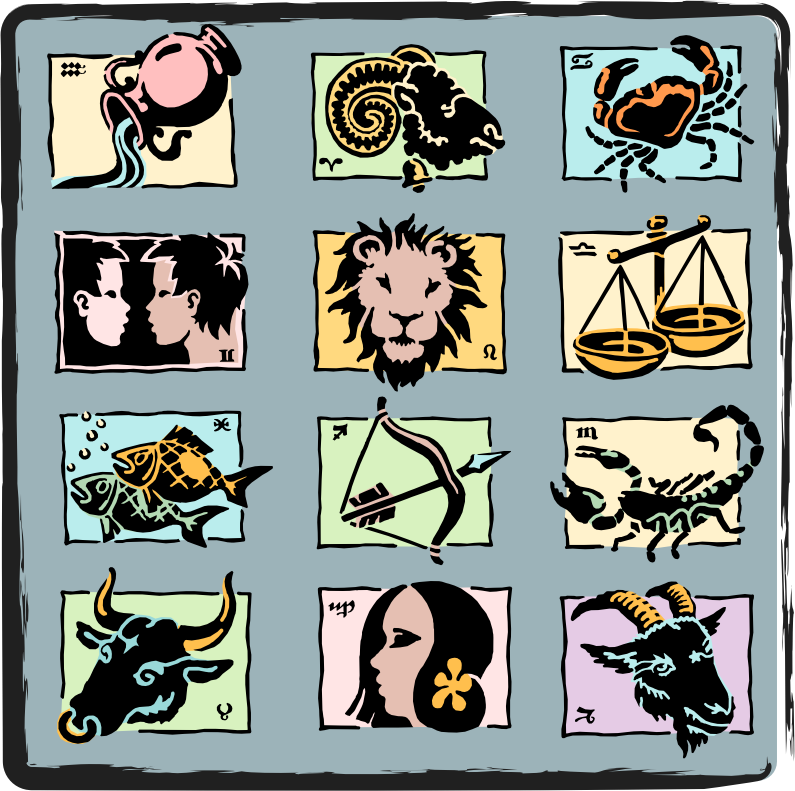 zodiac symbols