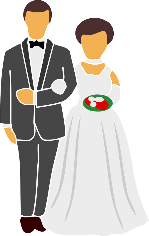 Bride and groom