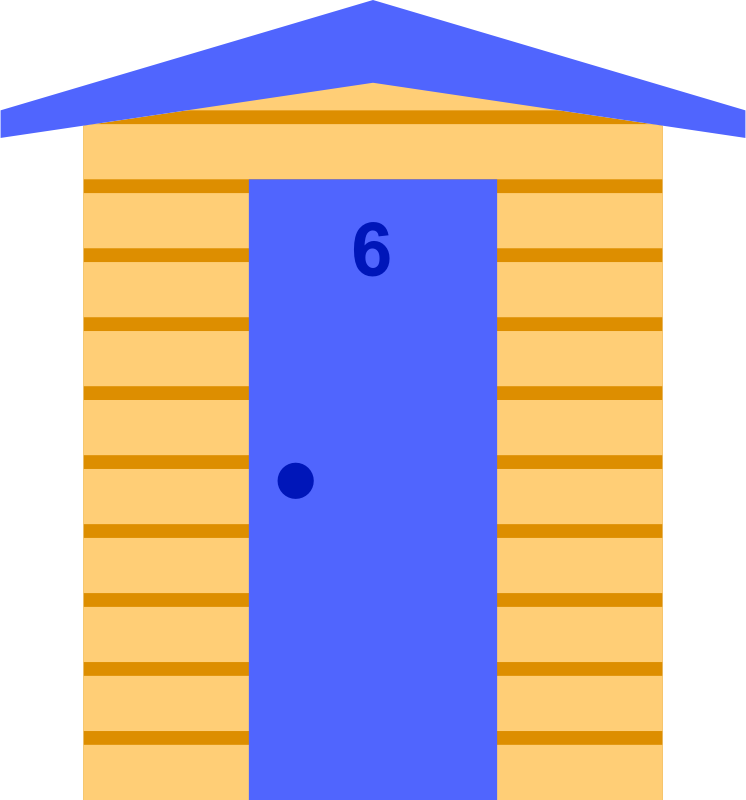 Beach hut 6