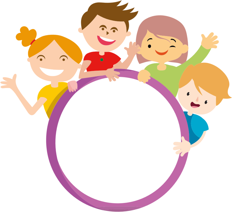 Four Kids And Circle