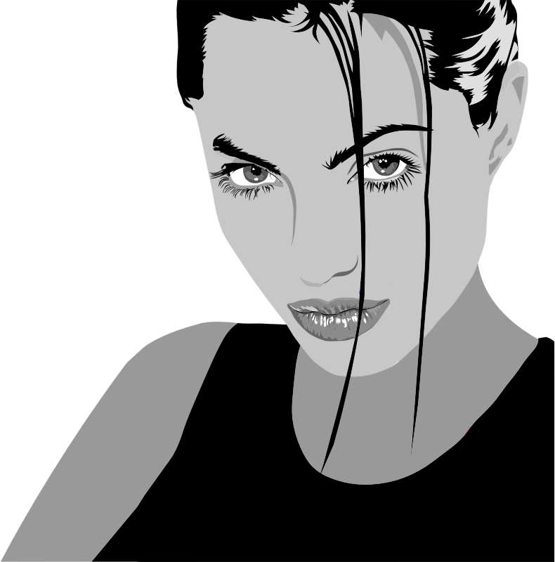 Angelina Jolie By Heblo