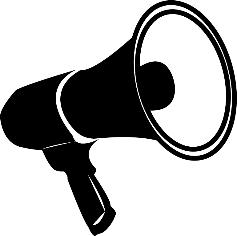 Bullhorn Silhouette