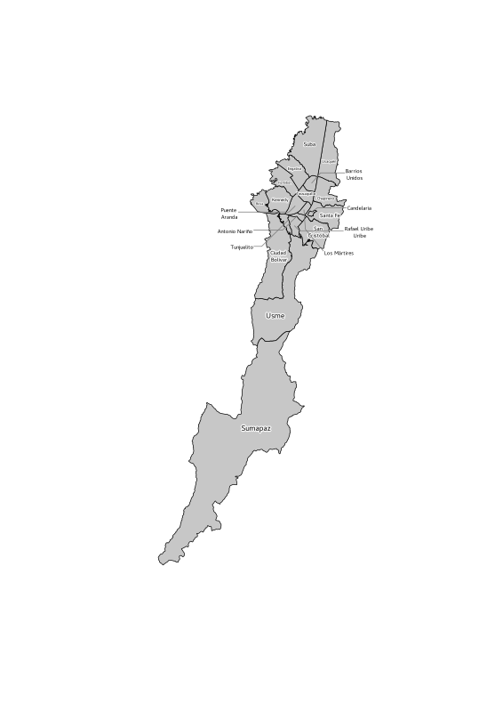 Localidades Bogotá