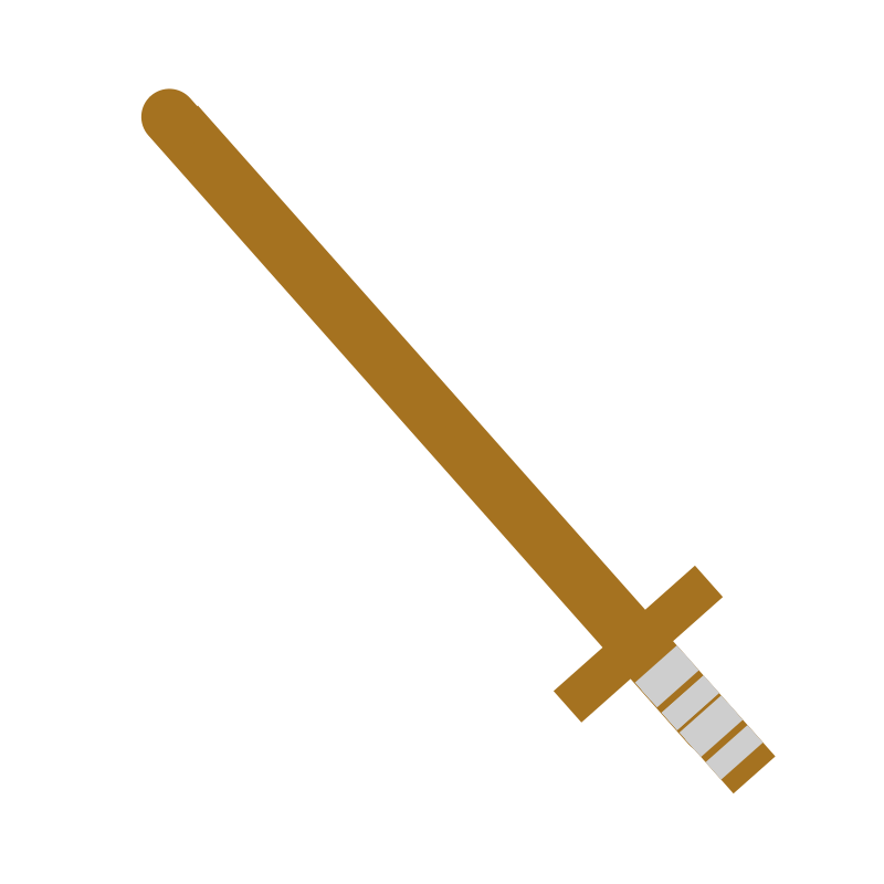 Wooden sword