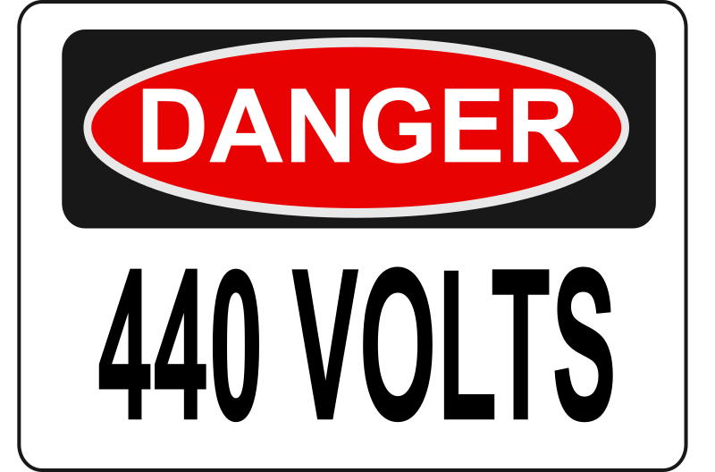 Danger - 440 Volts