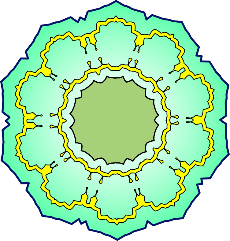 flower roundel