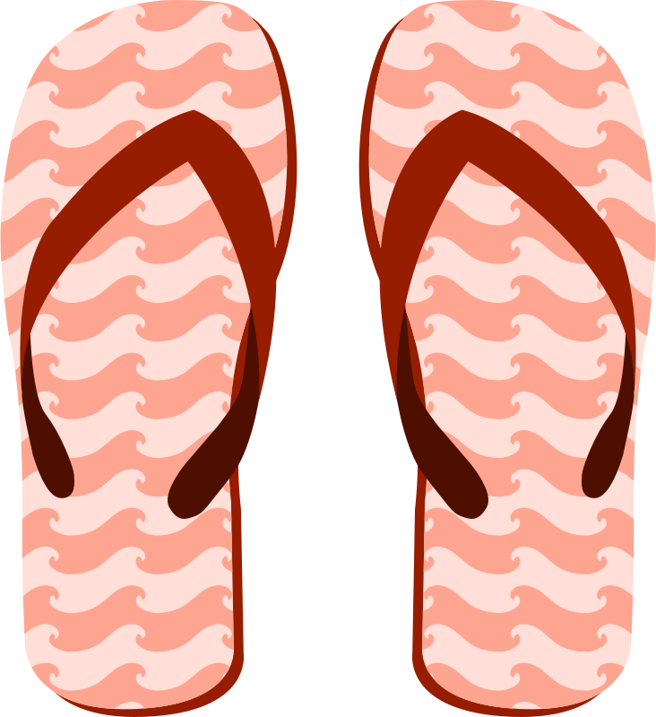 Flip flops 3 - Openclipart