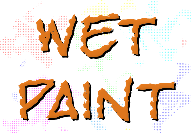 Wet Paint (A4 size)