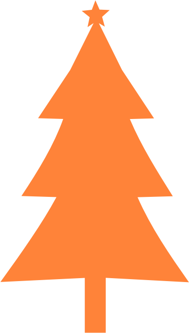 Christmas tree Silhouette - Openclipart