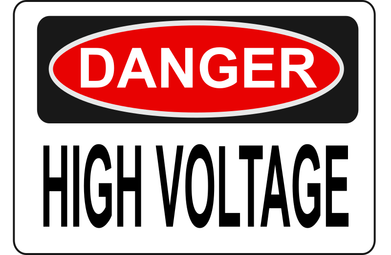 Danger - High Voltage (Alt 3)