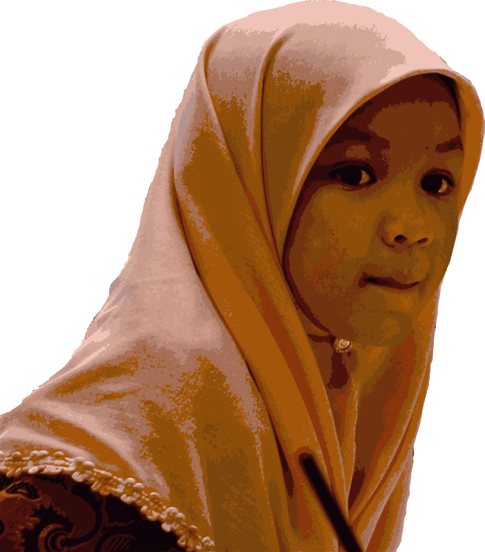 Young Girl in Hijab