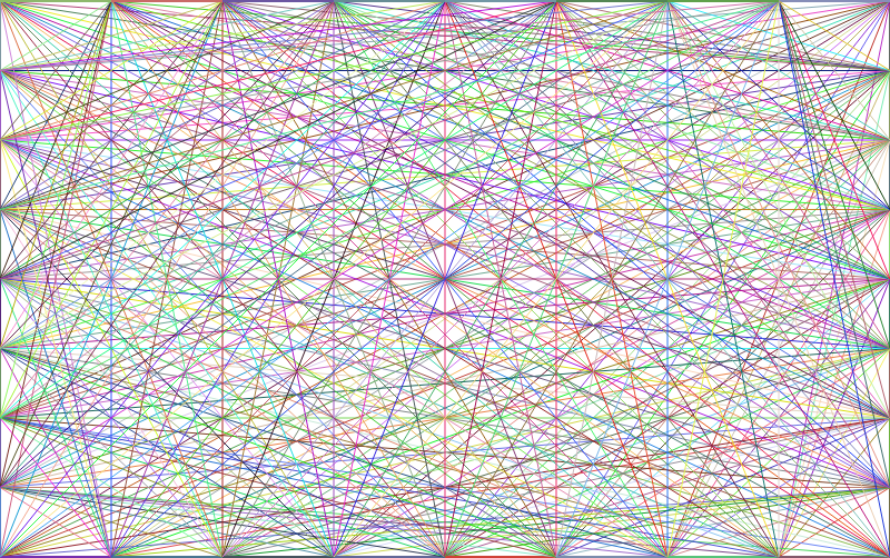 Prismatic Network Background No Black