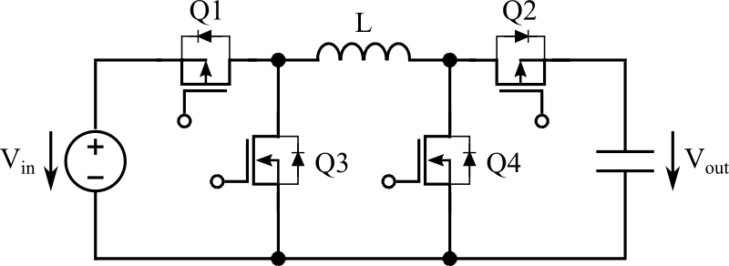 4-switch Buck-Boost converter