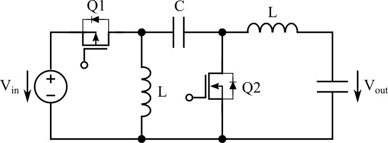 Zeta DC-DC converter