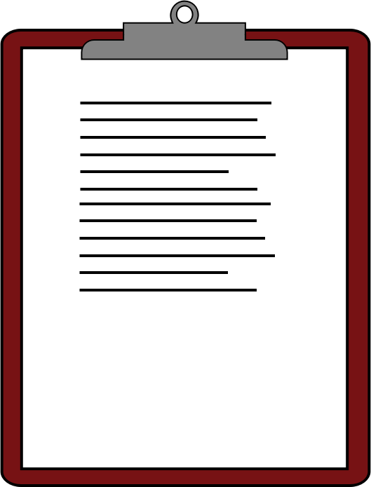 Clipboard report