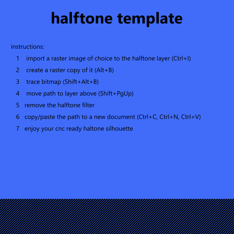 halftone template