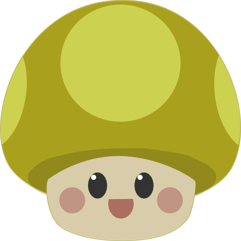Mushroom of unbearable cuteness