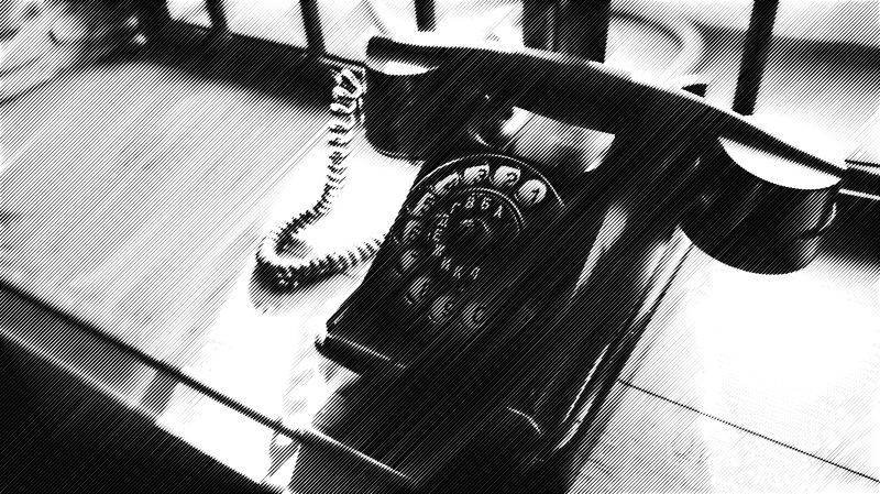 halftone telephone