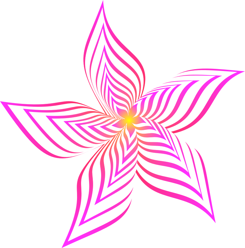 Abstract flower 28 (colour 2)