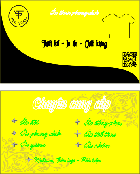 Card visit của Shop