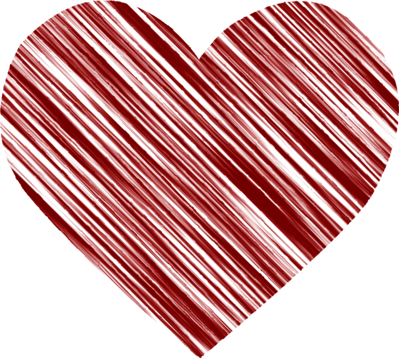 Stripy heart