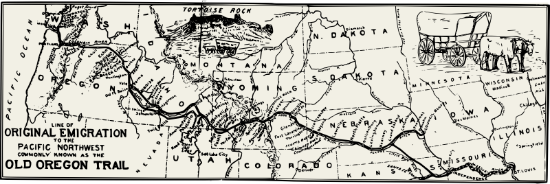 Oregon Trail Map