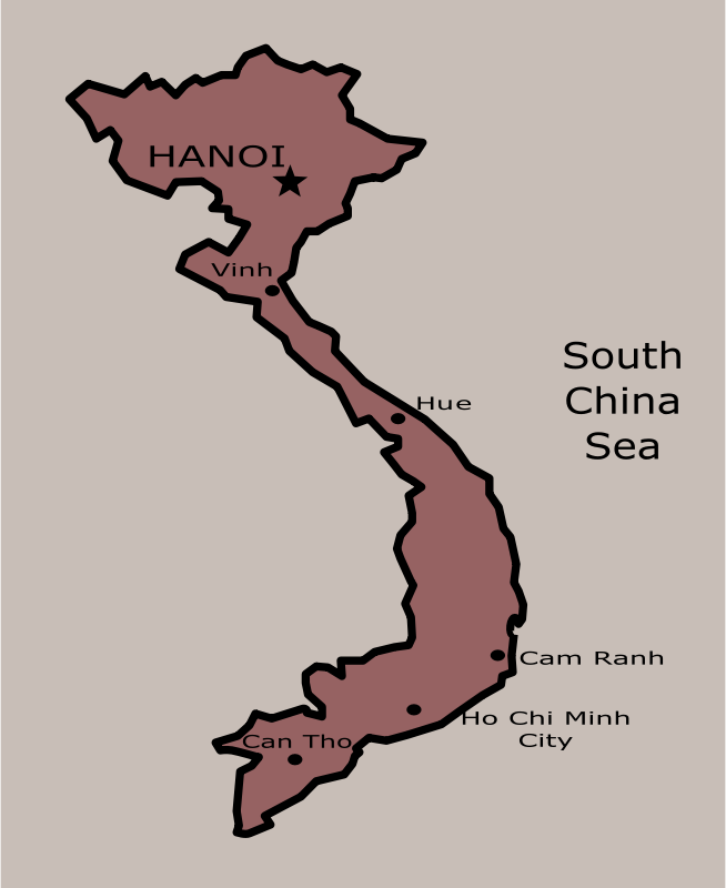 Vietnam Map