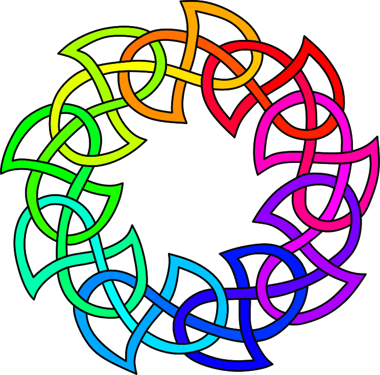 Celtic knot 2 (colour)