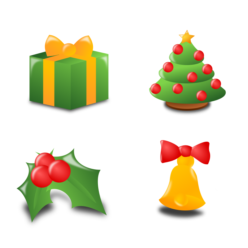 Christmas Icon Set Collection