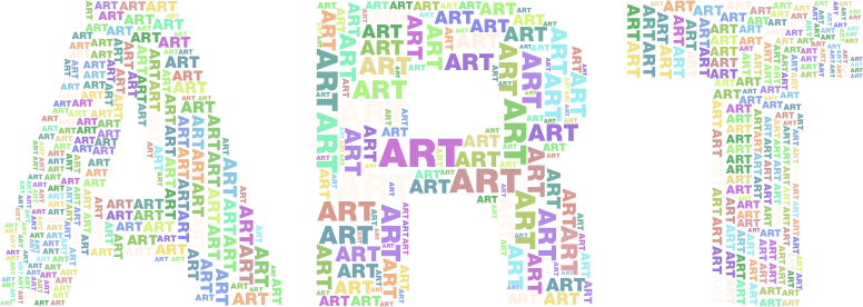 Art Fractal Typography No Background