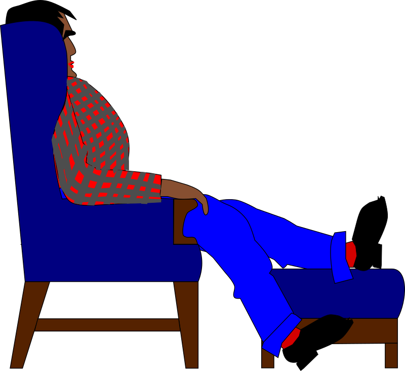 Man in an Easychair