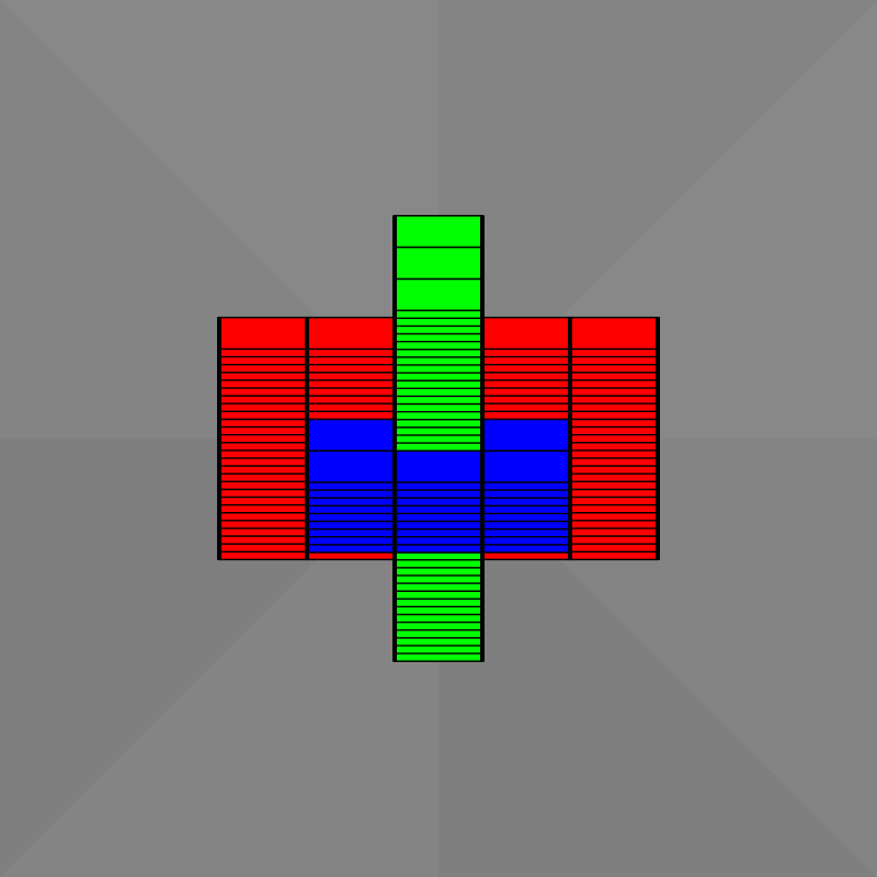 interlocking cubes (animated)
