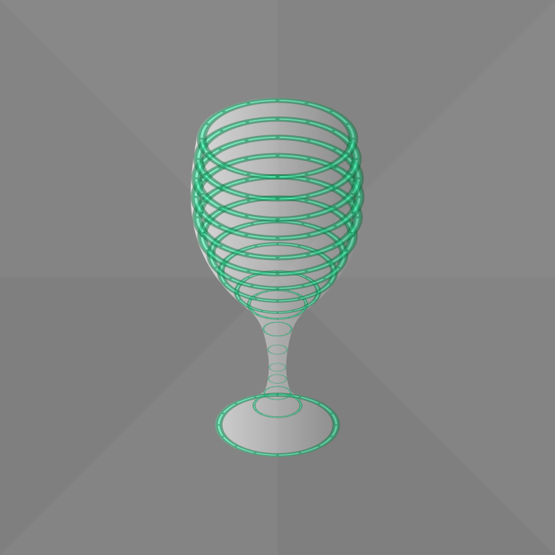 wine glass (animated)