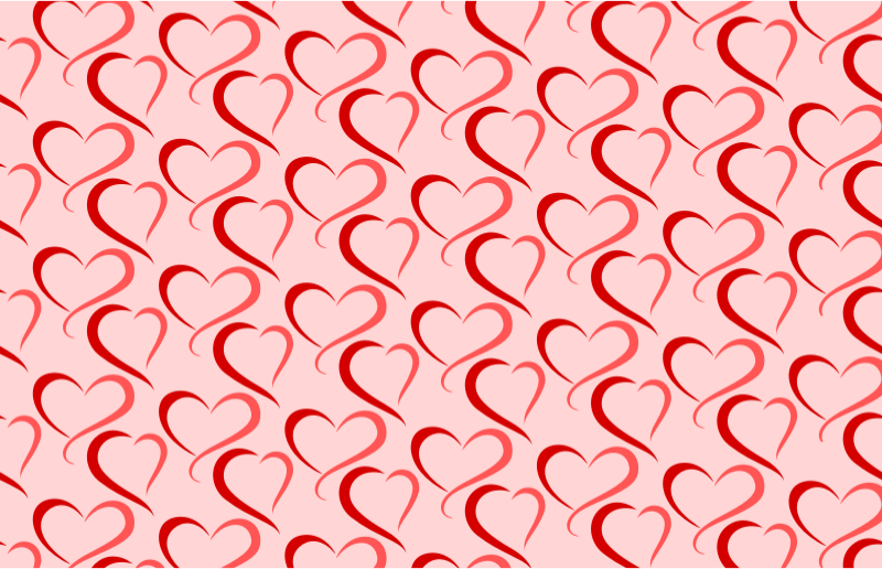 Heart pattern 5