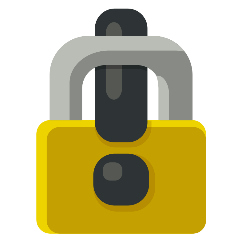 Locked Exclamation Mark - Padlock