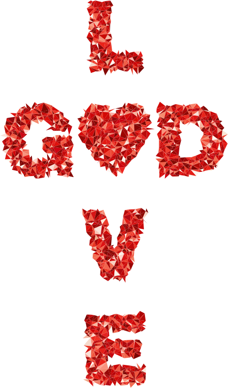 Low Poly Love GOD 3