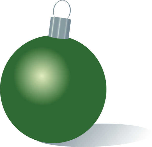 Green Christmas Ornament