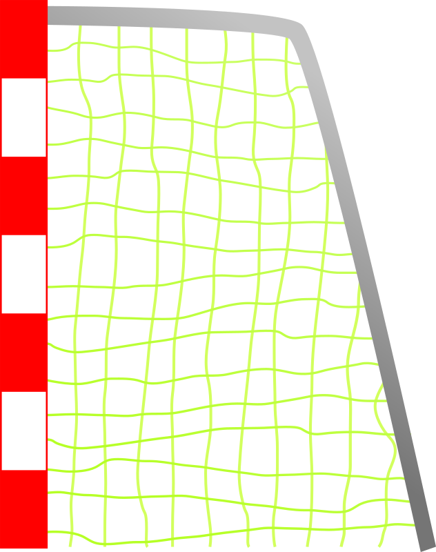 Indoor soccer goal