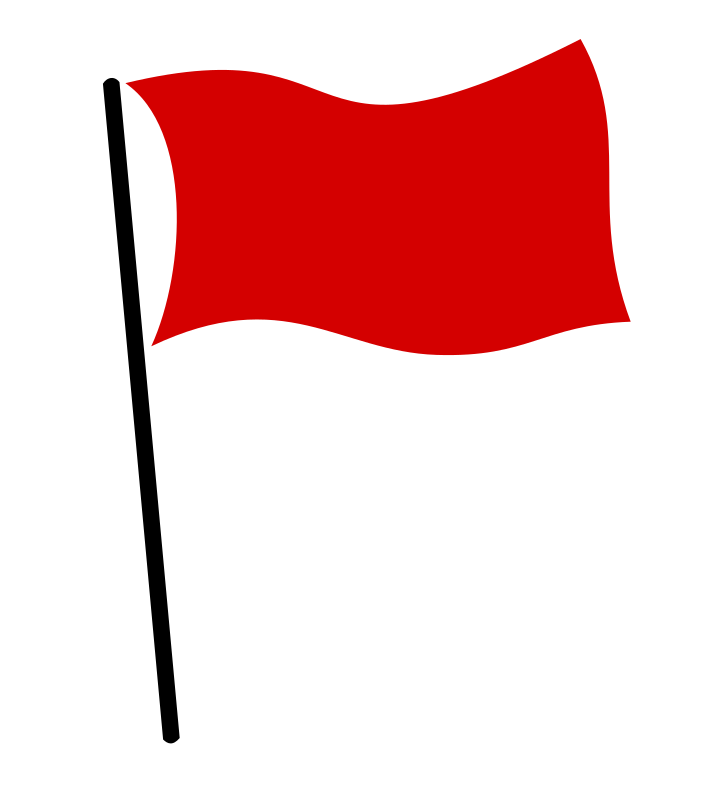 red flag - Openclipart