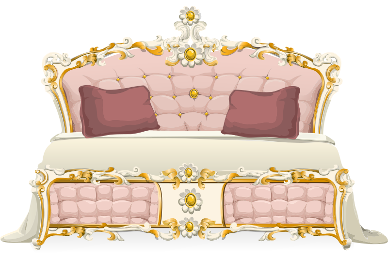 pink sofa