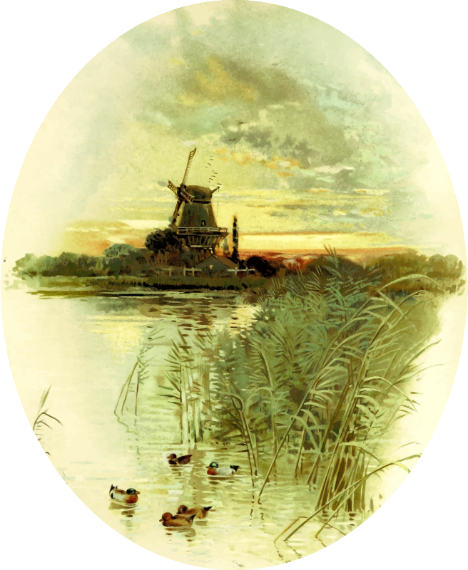 Mill scene