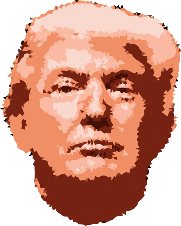 Low Poly Trump Head