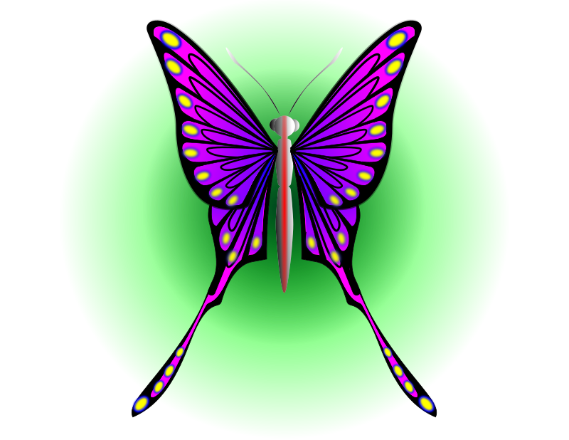 Purple Flutterby