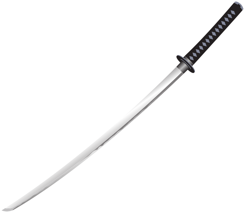 Japanese katana samurai sword